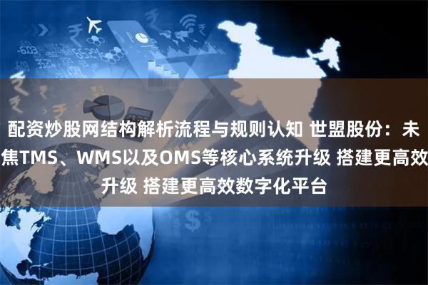 配资炒股网结构解析流程与规则认知 世盟股份：未来研发将聚焦TMS、WMS以及OMS等核心系统升级 搭建更高效数字化平台