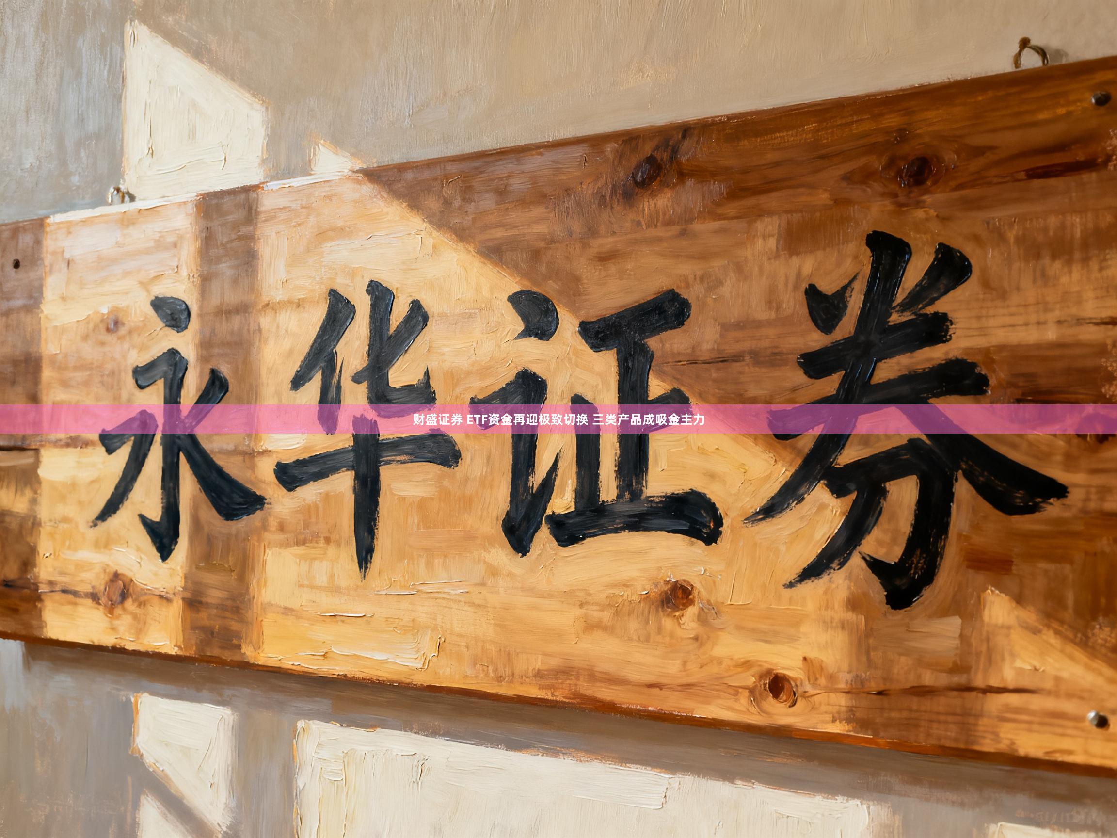 财盛证券 ETF资金再迎极致切换 三类产品成吸金主力