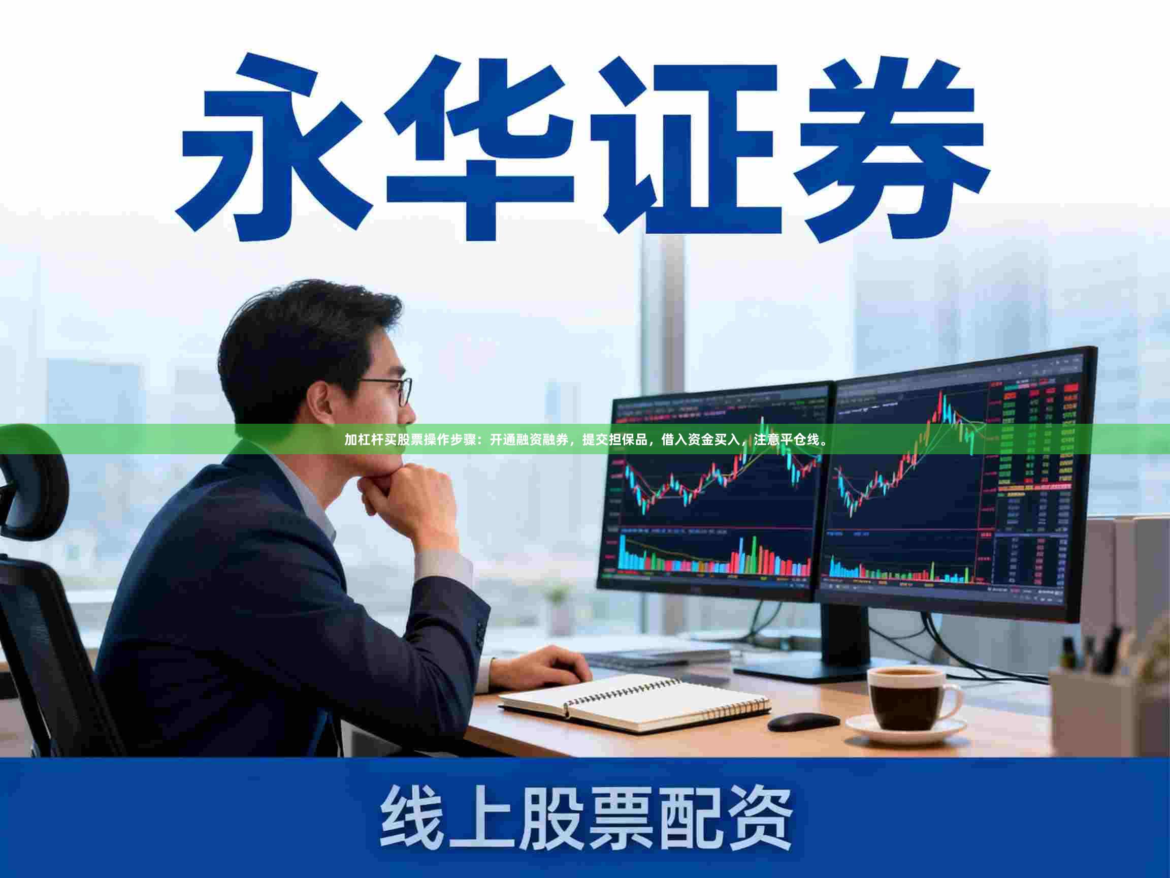 加杠杆买股票操作步骤:开通融资融券,提交担保品,借入资金买入,注意平仓线。